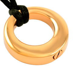 Eternal Circle Cremation Urn Necklace