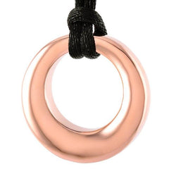 Eternal Circle Cremation Urn Necklace