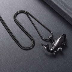 Fish Shaped Cremation Urn Necklace