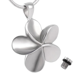Flower Cremation Urn Necklace