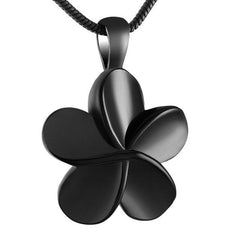 Flower Cremation Urn Necklace
