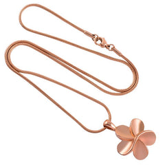Flower Cremation Urn Necklace