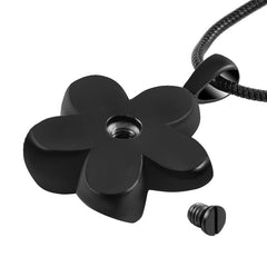 Flower Cremation Urn Necklace