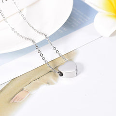 Heart Shaped Cremation Urn Necklace