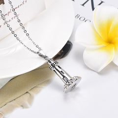 Lighthouse Cremation Urn Necklace