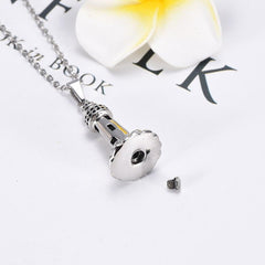 Lighthouse Cremation Urn Necklace