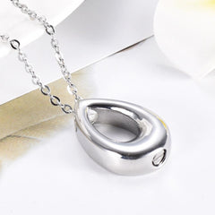 Modern Tear Drop Shaped Cremation Urn Jewelry
