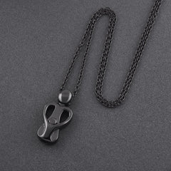 Mom & Child Cremation Urn Necklace