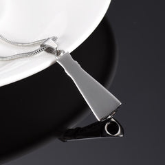 Ornate Lighthouse Cremation Urn Necklace