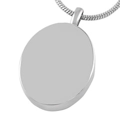 Oval Tree Of Life Cremation Urn Necklace