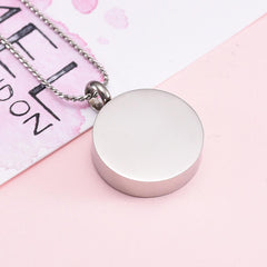 Shining Sun Cremation Urn Necklace