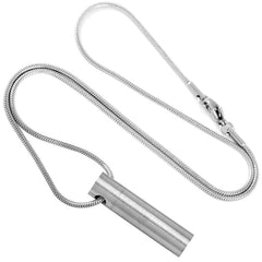 Simple Cylinder Cremation Urn Necklace