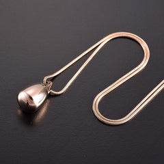 Teardrop Cremation Urn Necklace