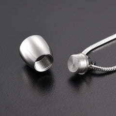 Teardrop Cremation Urn Necklace