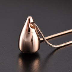 Teardrop Cremation Urn Necklace