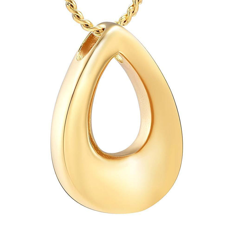 Teardrop Cremation Urn Necklace