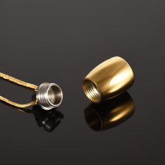 Teardrop Cremation Urn Necklace