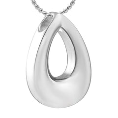 Teardrop Cremation Urn Necklace