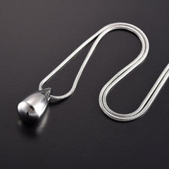 Teardrop Cremation Urn Necklace