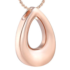 Teardrop Cremation Urn Necklace
