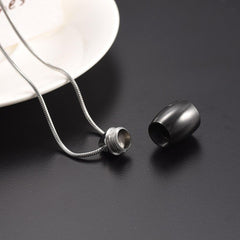 Teardrop Cremation Urn Necklace