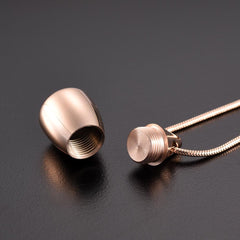 Teardrop Cremation Urn Necklace