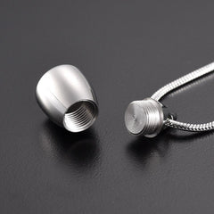 Teardrop Cremation Urn Necklace