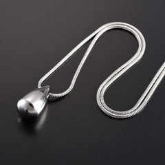 Teardrop Cremation Urn Necklace