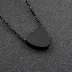 Tree of Life Inside A Heart Cremation Urn Necklace