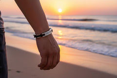Chain Link Cremation Urn Bracelet