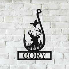 Deer Personalized Gifts - Custom Metal Sign