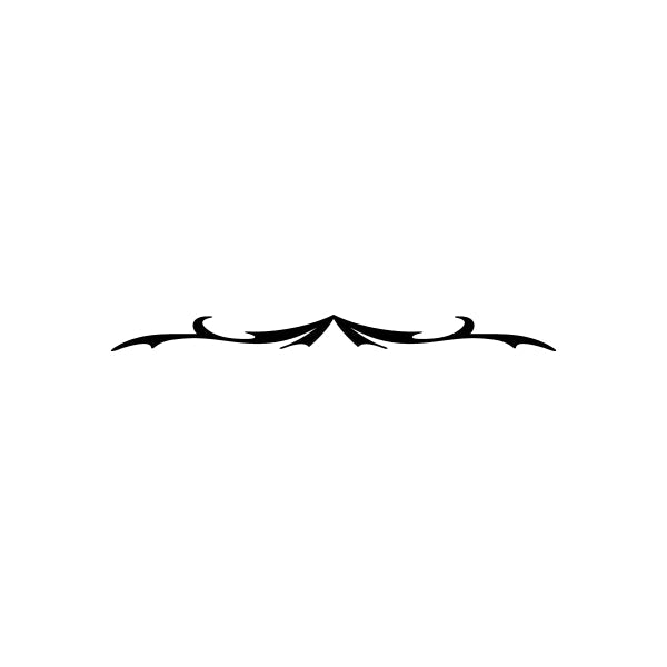 Design Elements Custom Pinstripes Lines Corners Car Window Vinyl Decal Sticker Stickers 09