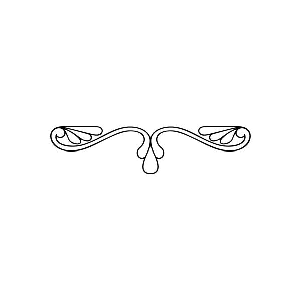 Design Elements Custom Pinstripes Lines Corners Car Window Vinyl Decal Sticker Stickers 35