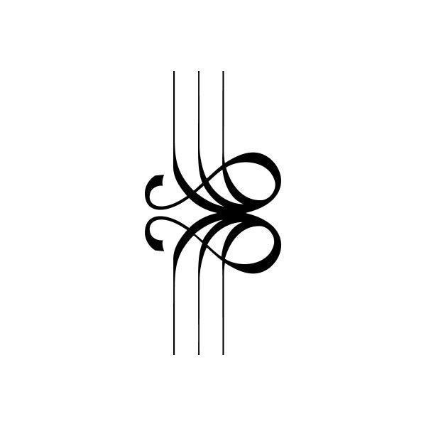 Design Elements Custom Pinstripes Lines Corners Car Window Vinyl Decal Sticker Stickers 47