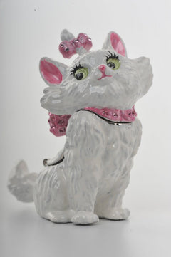 White and Pink Cat
