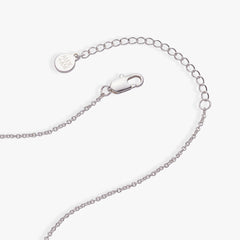 Faith Cross and Angel Wing Charm Necklace