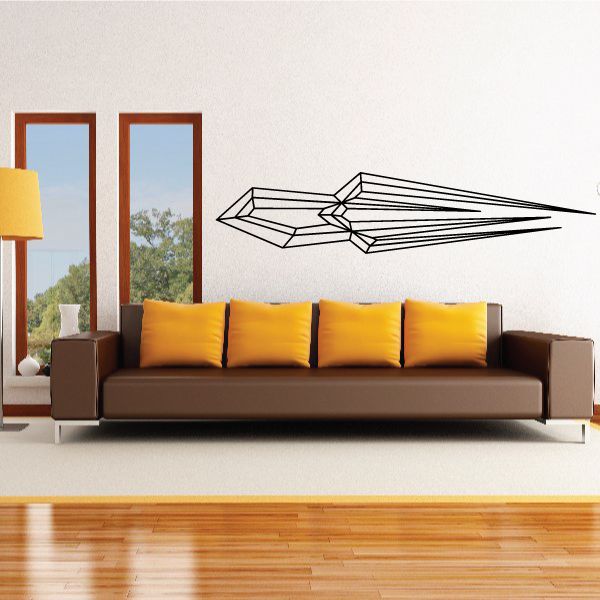 Linear Pinstripe Vinyl Decal