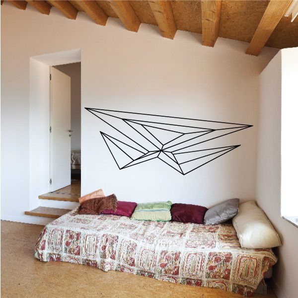 Symmetric Pinstripe Vinyl Decal