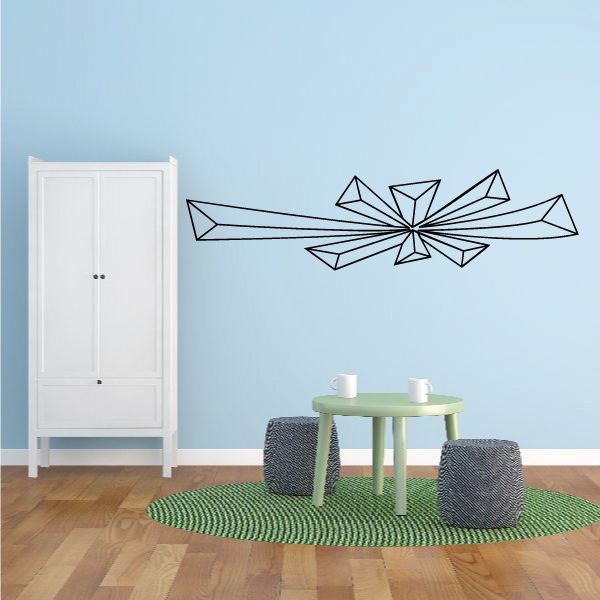 Qunatitative Pinstripe Vinyl Decal