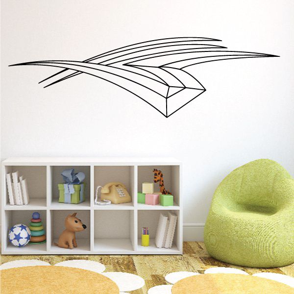 Fun Geo Pinstripe Vinyl Decal