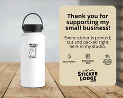 My Spirit Animal Is A Potato Vinyl Sticker