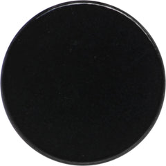 1/4 Black IP 4mm Circle Internal Thread Daith Cartilage Tragus