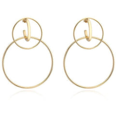 Kara Double Hoop