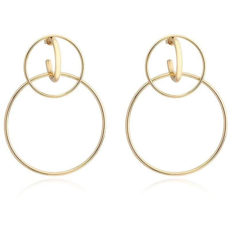 Kara Double Hoop