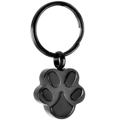Pet Paw Cremation Urn Keychain