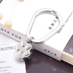 Pet Paw Shaped Cremation Urn Keychain