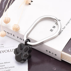 Pet Paw Shaped Cremation Urn Keychain