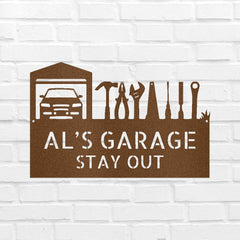 Handyman Shop Personalized Gifts - Custom Metal Sign