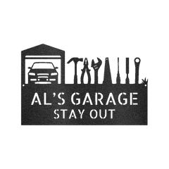 Handyman Shop Personalized Gifts - Custom Metal Sign