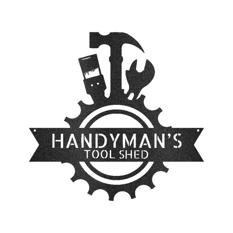 Handyman Shop Personalized Gifts - Custom Metal Sign